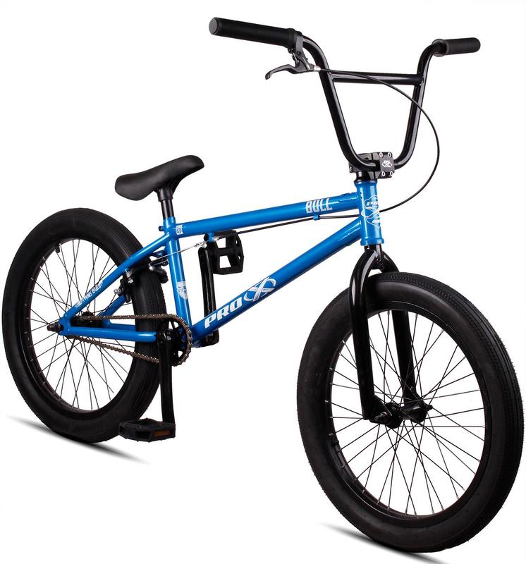 Bicicleta BMX Pro-X Bull Aro 20 Eixo 14mm Pedivela 3 Peças Cog 9